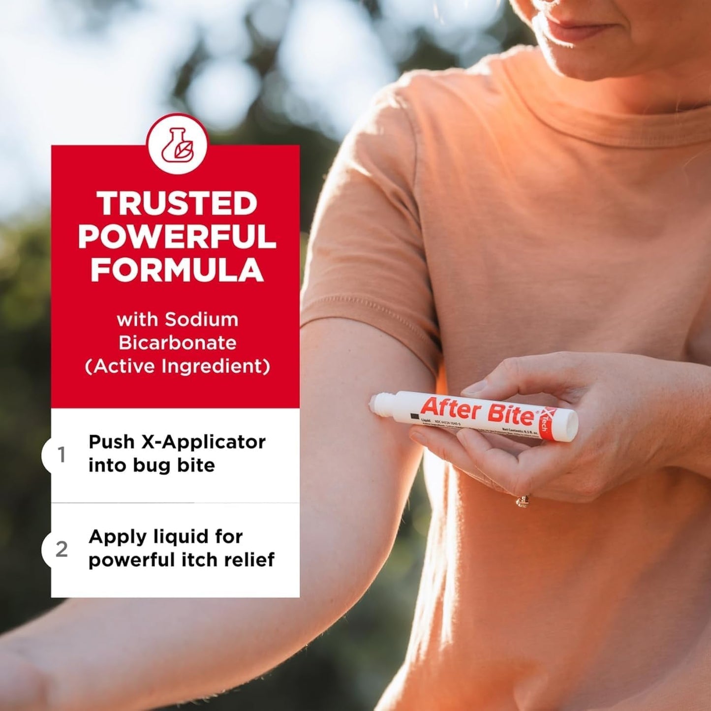 After Bite X-Tech - Bug Bite Relief Anti-Itch Pen with Advanced Liquid Formula - Fast Acting Itch Relief for Mosquito, Bee Sting & Biting Flies - Travel Essential - 4 Pack
