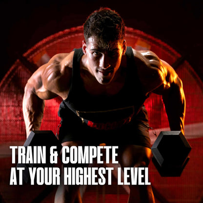 REDCON1 Total War Pre Workout Powder | Tiger's Blood | 320mg Caffeine + Citrulline Malate + Beta Alanine (30 Servings)