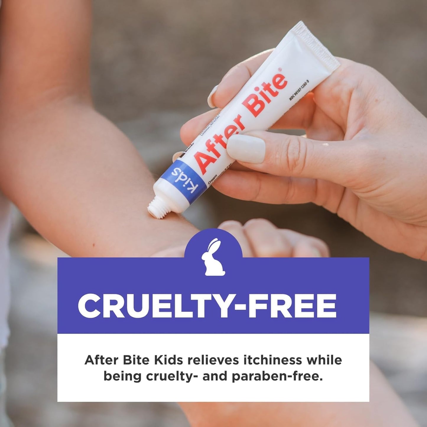 After Bite - Bug Bite Itch Relief for Kids with Sodium Bicarbonate - Ideal for Mosquito Bites, Fire Ant, Bees & More - Portable Cream Formula - 0.7 oz (3 Pack)