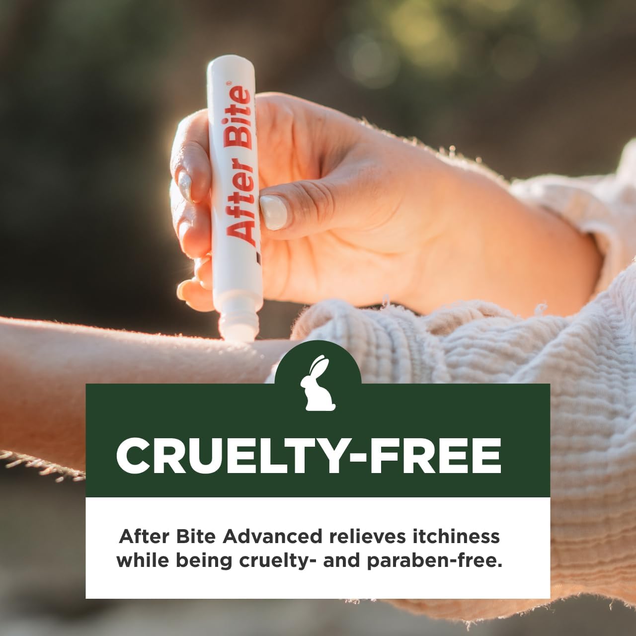 After Bite Advanced Formula - Itch Relief with Sodium Bicarbonate - Ideal for Mosquito & Fire Ant Bites, Bees & More - Portable Pen Applicator - 0.5 oz (4 Pack)