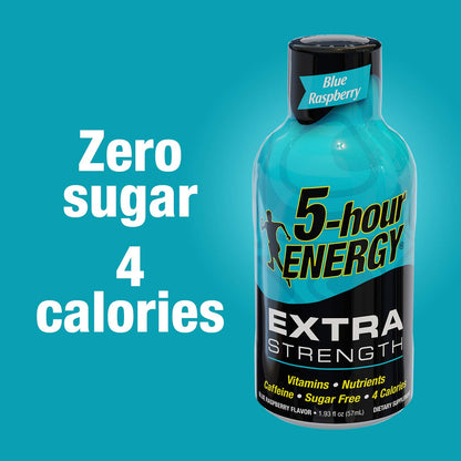 5-hour ENERGY Shot, Extra Strength, Berry, 1.93 oz, 12 Pack