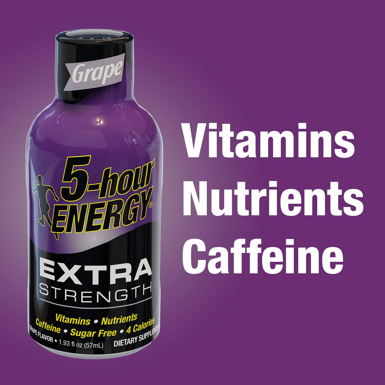 5-hour ENERGY Shot, Extra Strength, Berry, 1.93 oz, 12 Pack