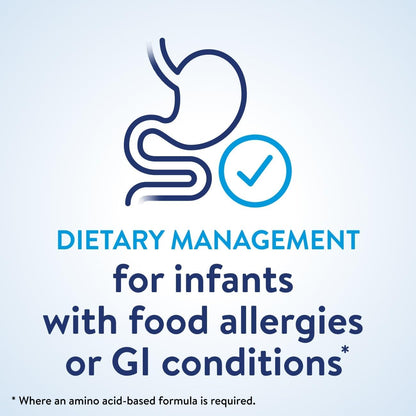 EleCare Hypoallergenic Amino Acid-Based Infant Formula, Complete Nutrition for Food Allergies and GI Conditions, Amino Acid-Based Baby Formula Powder, 14.1-oz Can