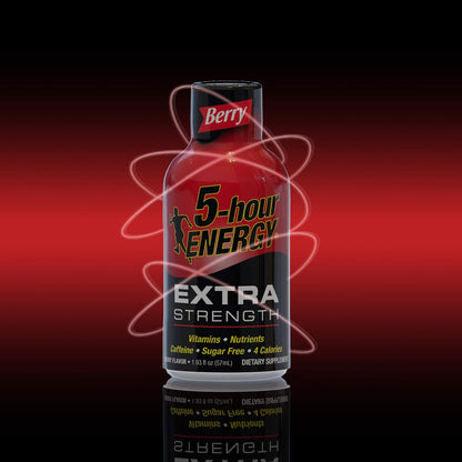 5-hour ENERGY Shot, Extra Strength, Berry, 1.93 oz, 12 Pack