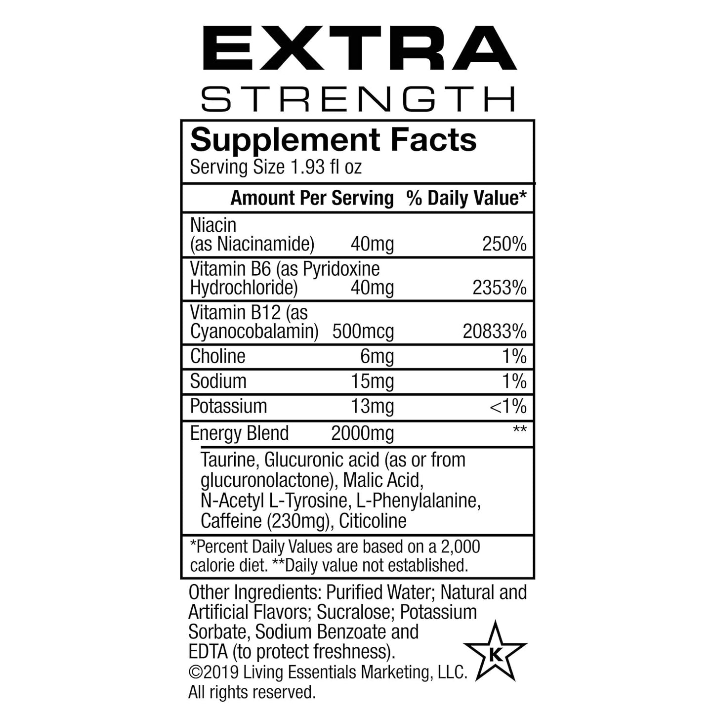 5-hour ENERGY Shot, Extra Strength, Berry, 1.93 oz, 12 Pack