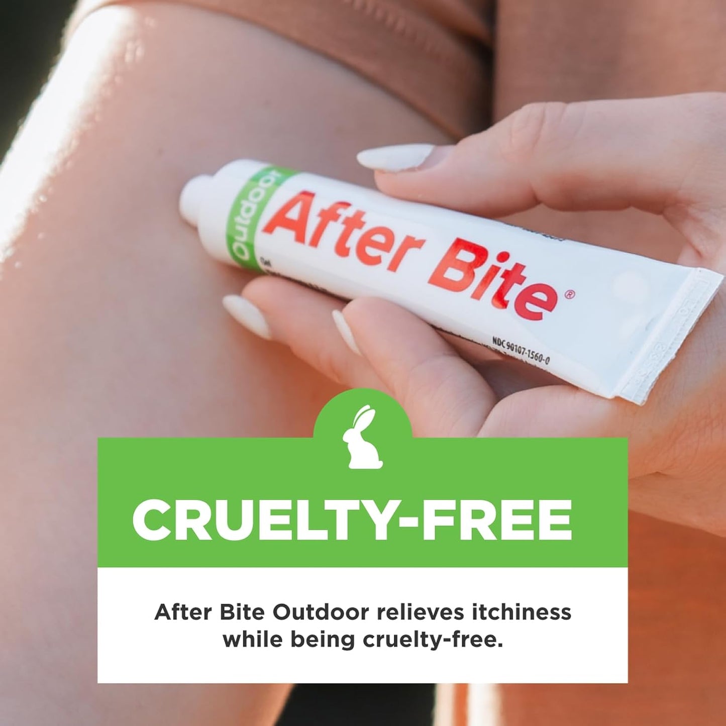 After Bite Outdoor Formula - Itch Relief with Diphenhydramine HCl - Ideal for Mosquito & Fire Ant Bites, Bees & More - Portable Gel Formula - 0.7 oz (4 Pack)